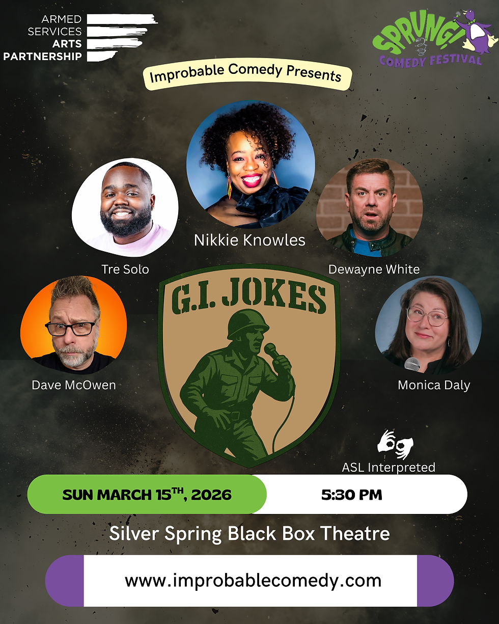 Improbable Comedy Presents: G.I. Jokes