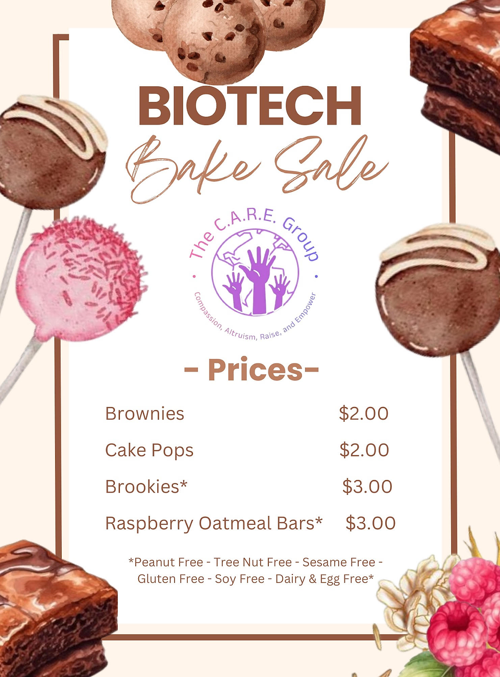 Biotech Picnic + Falson Bake Sale