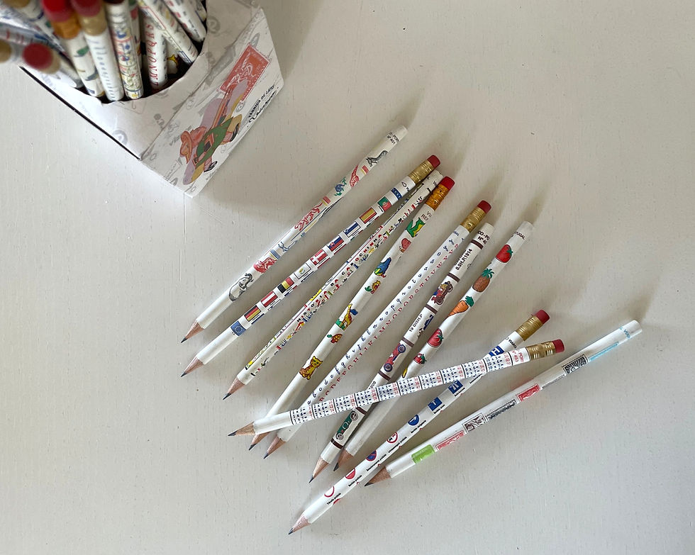 Thumbnail: Vintage pencils - Fantasy - Several themes
