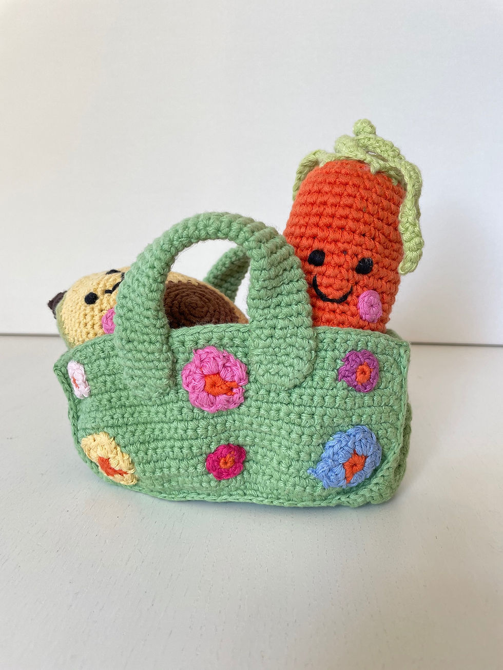 Thumbnail: Flower green basket