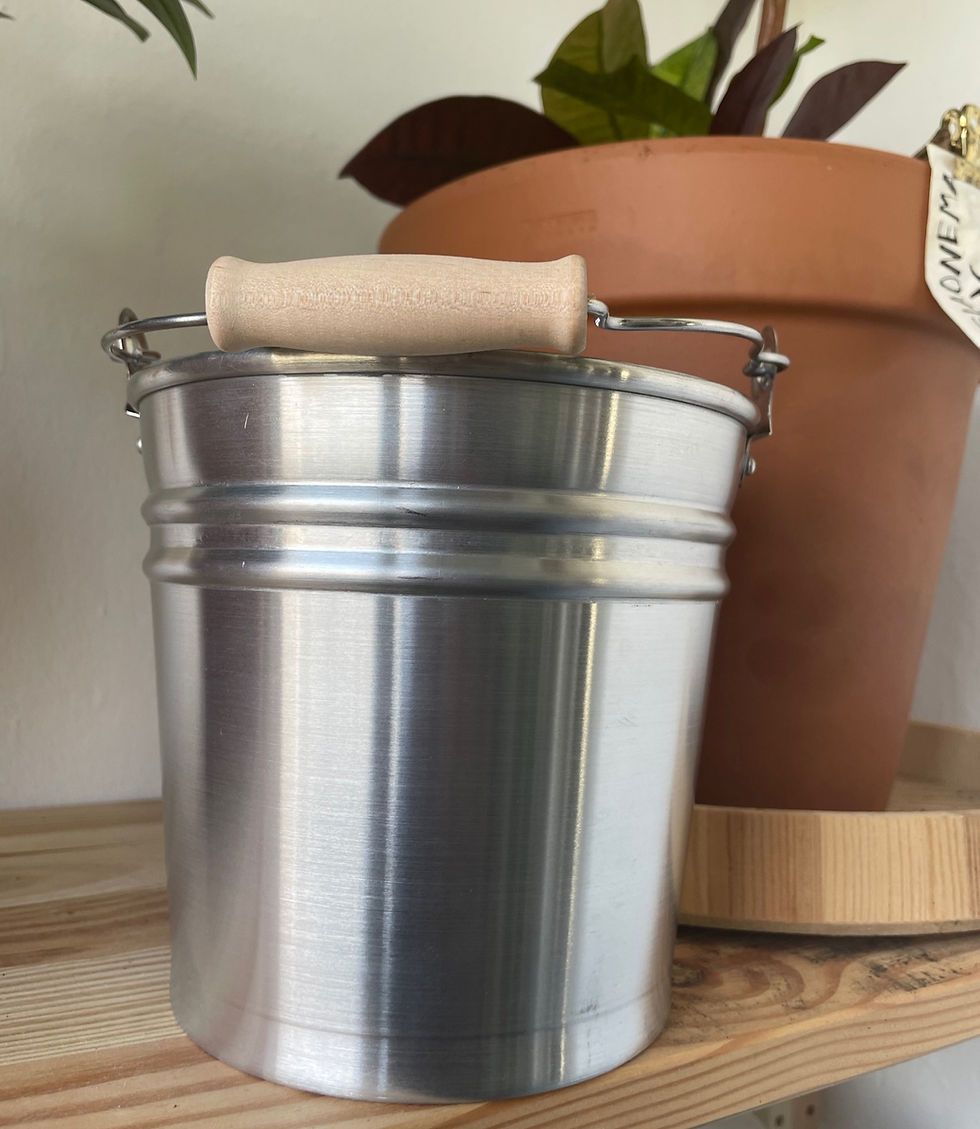 Thumbnail: Bucket with wooden handle
