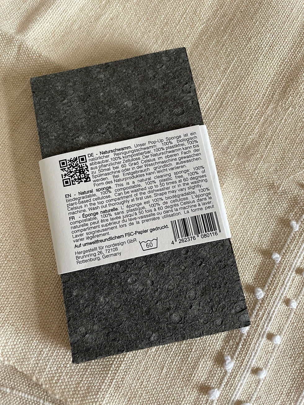 Thumbnail: 2 x Pop-up Natural Sponge