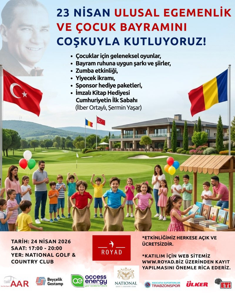 23 NİSAN ULUSAL EGEMENLİK VE ÇOCUK BAYRAMI