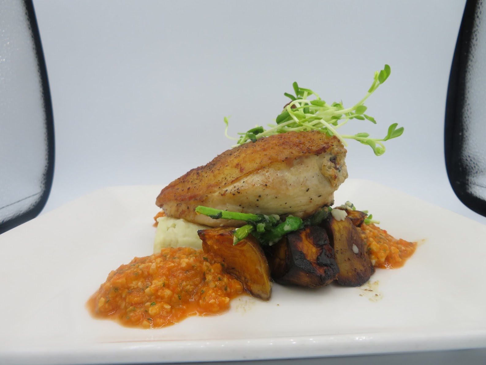 Arranged Food and Objects