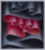 Senza titolo, olio su tela, 2011, 63x70