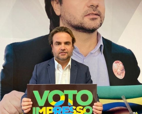 DEPUTADO MAJORITÁRIO DE NANUQUE É DEFENSOR DO VOTO IMPRESSO AUDITÁVEL