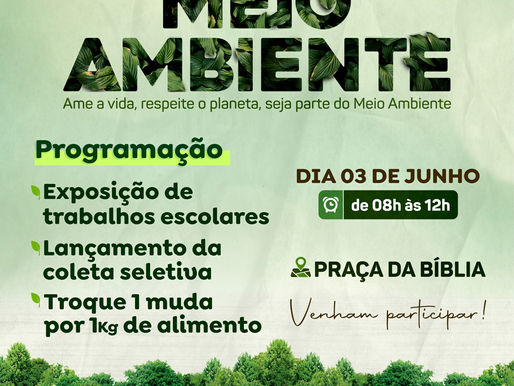 DIA MUNDIAL DO MEIO AMBIENTE