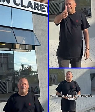 PREFEITO GILSON GRAVA VÍDEO CONVIDANDO PARA INAUGURAÇÃO DA 1ª ETAPA DAS OBRAS DE RECONSTRUÇÃO DO HOSPITAL MUNICIPAL