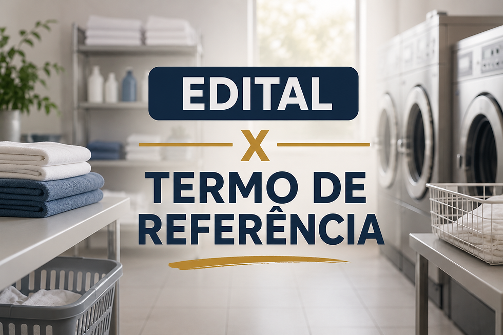 Edital x Termo de Referência: qual é a diferença?