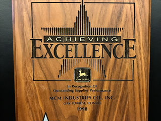 MCM Preferred Supplier Award - John Deere, Seeding Group