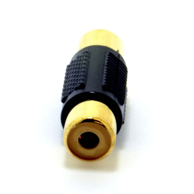 Phono RCA Coupler Socket to Socket Adapter Audio/Video