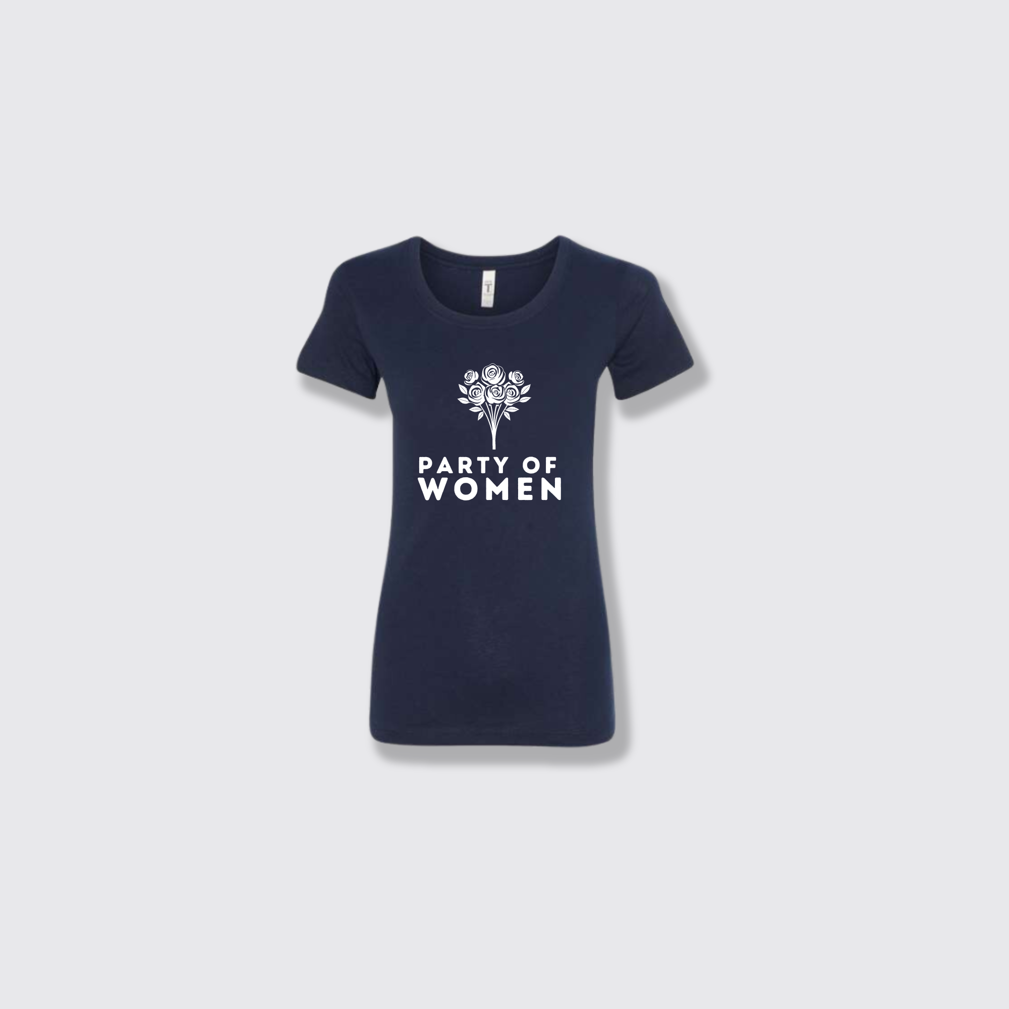Party of Women navy t-shirt