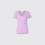 Miniatura: F for female (rhinestones) lilac v-neck