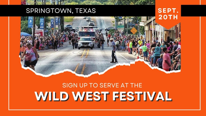 Wild West Festival Volunteer