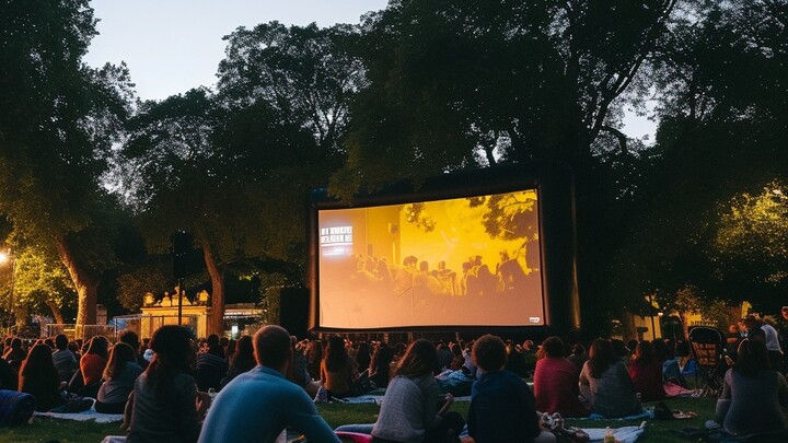 Couples' Movie and Dinner on the Lawn