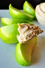 Apple slices & peanut butter