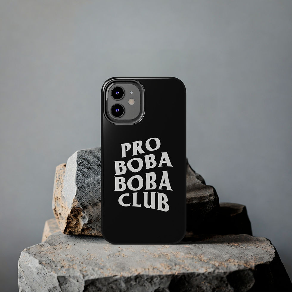 Thumbnail: Boba Lab Fall Phone Case