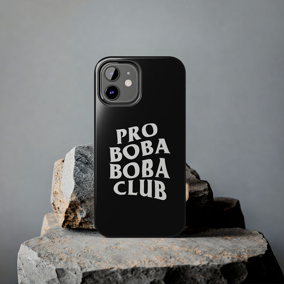 Thumbnail: Boba Lab Fall Phone Case