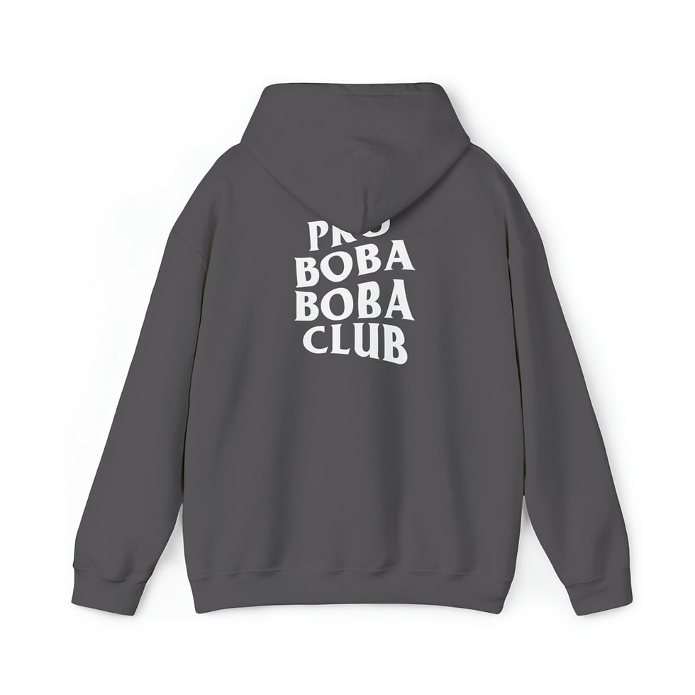 Thumbnail: Boba Lab Heavyweight Hoodie 'Boba Pro Club'