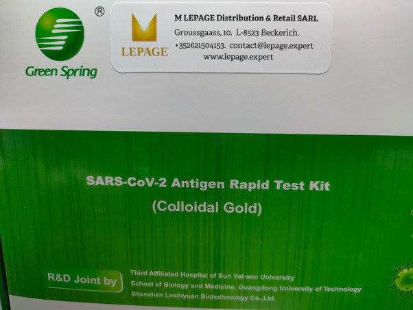 M LEPAGE Distribution & Retail SARL - Green Spring SARS-CoV-2 Antigen Rapid Test Kit 6.jpe