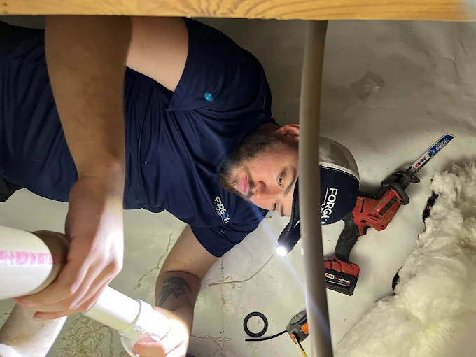 Michael Forgach, owner of Forgach Plumbing LLC