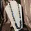 Miniatura: Joyas para mujer: Collar de eslabones, color azul noche