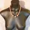Thumbnail: Women's jewelry: Necklace, ceramic beads, pink apricot color