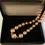 Thumbnail: Women's jewelry: Necklace, ceramic beads, pink apricot color