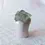 Thumbnail: TOTEM ring, enamelled ceramic and green quartz, size 72 FR or 14 US