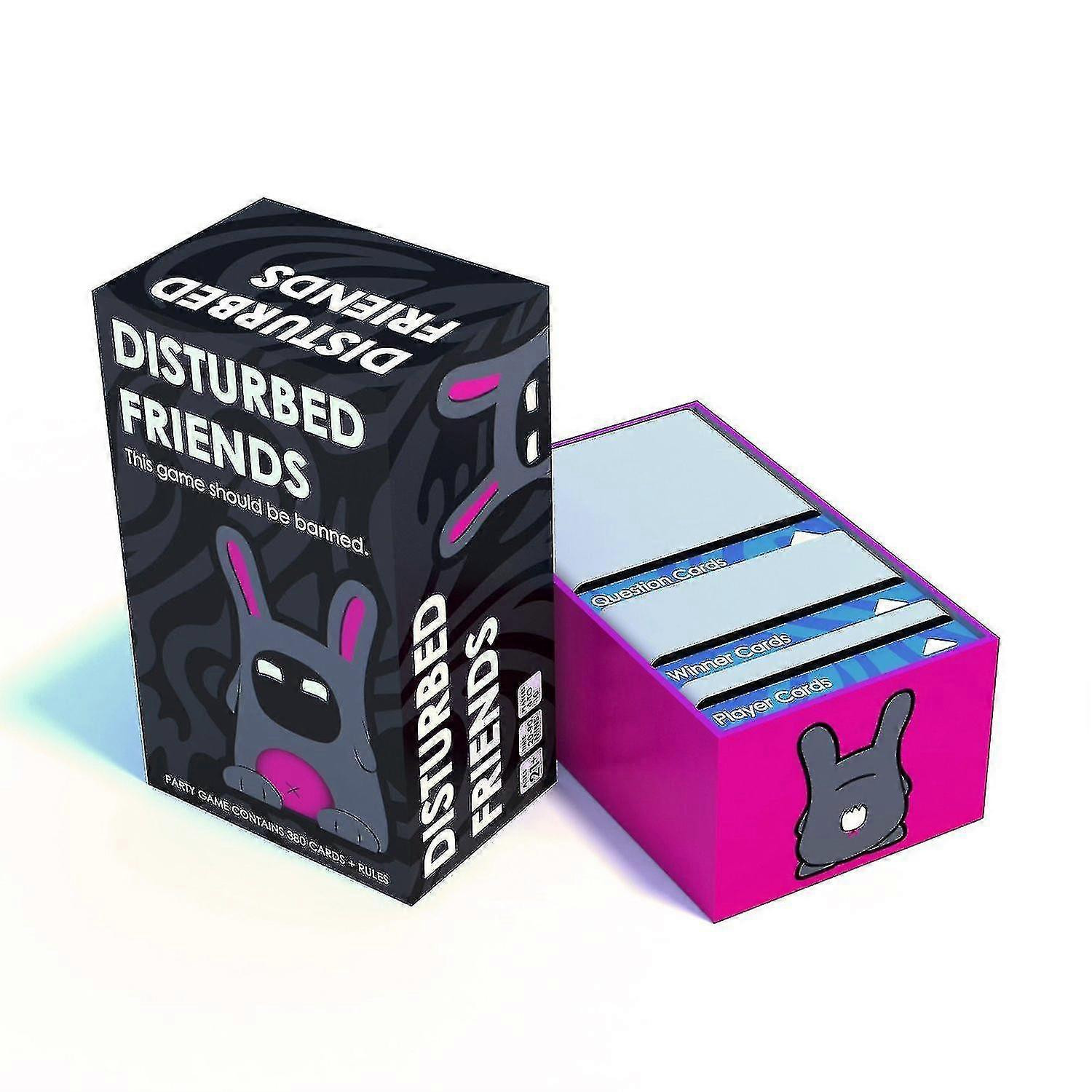 Disturbed Friends Game Card