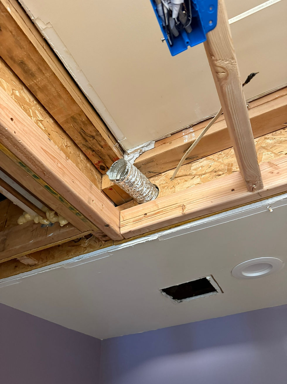 wiring for exhaust fan