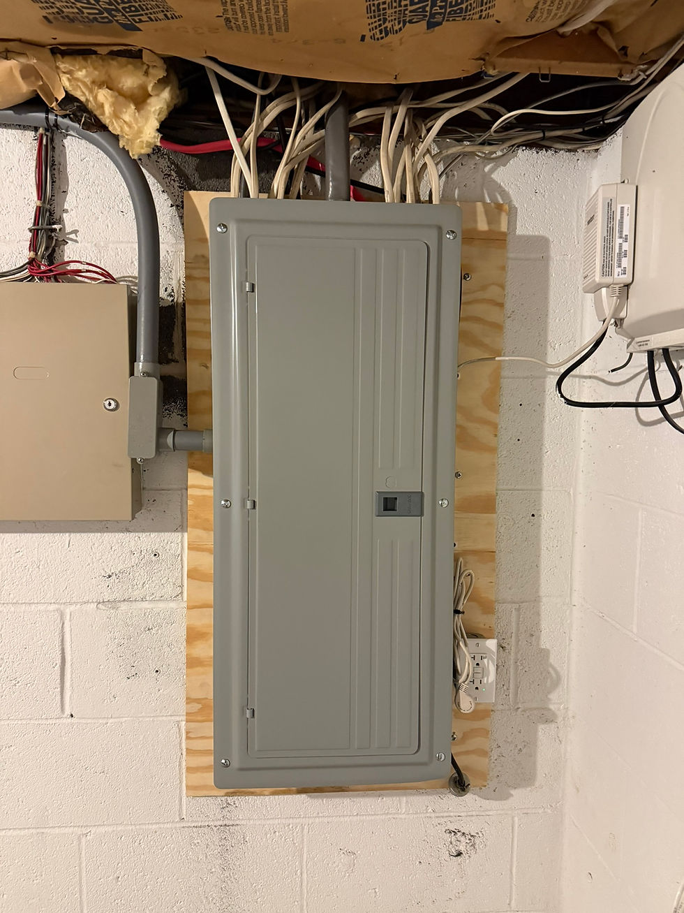 service panel upgrading