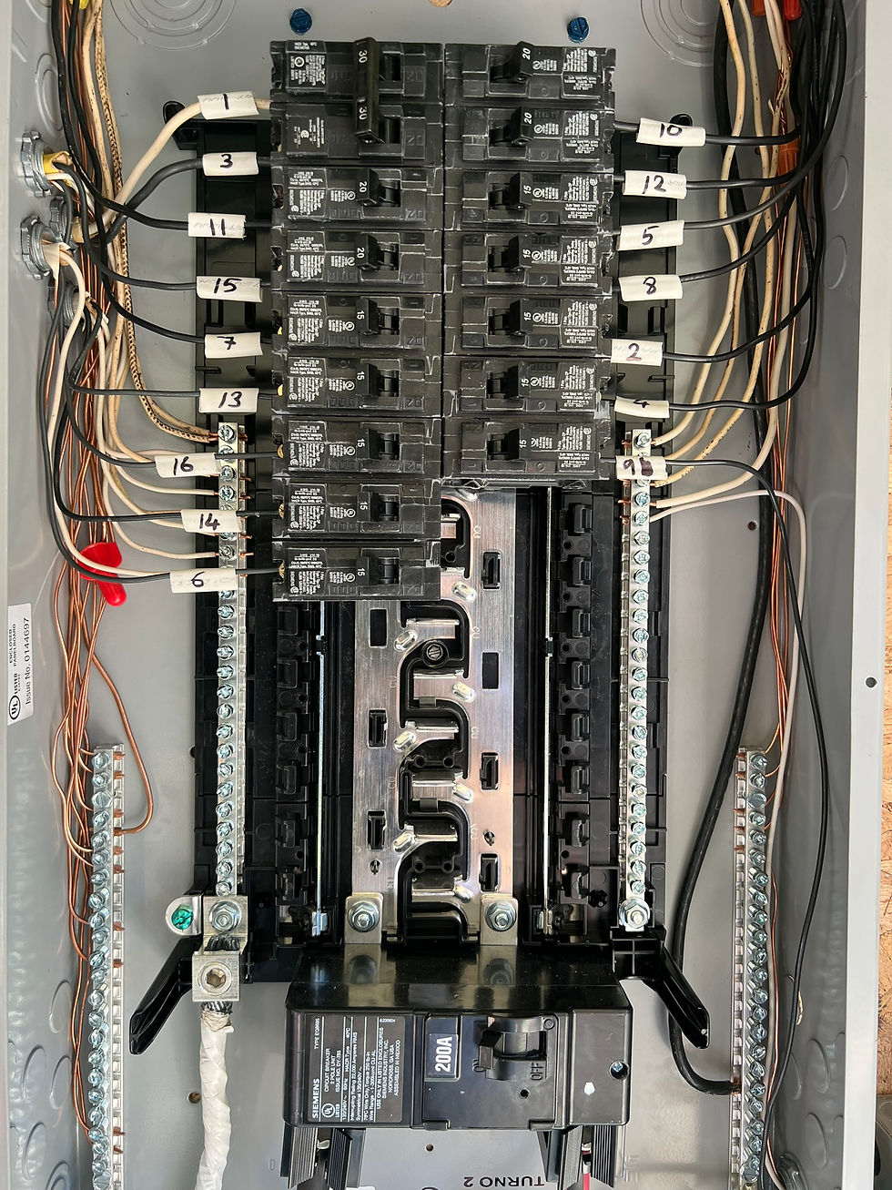 Upgrading service panel