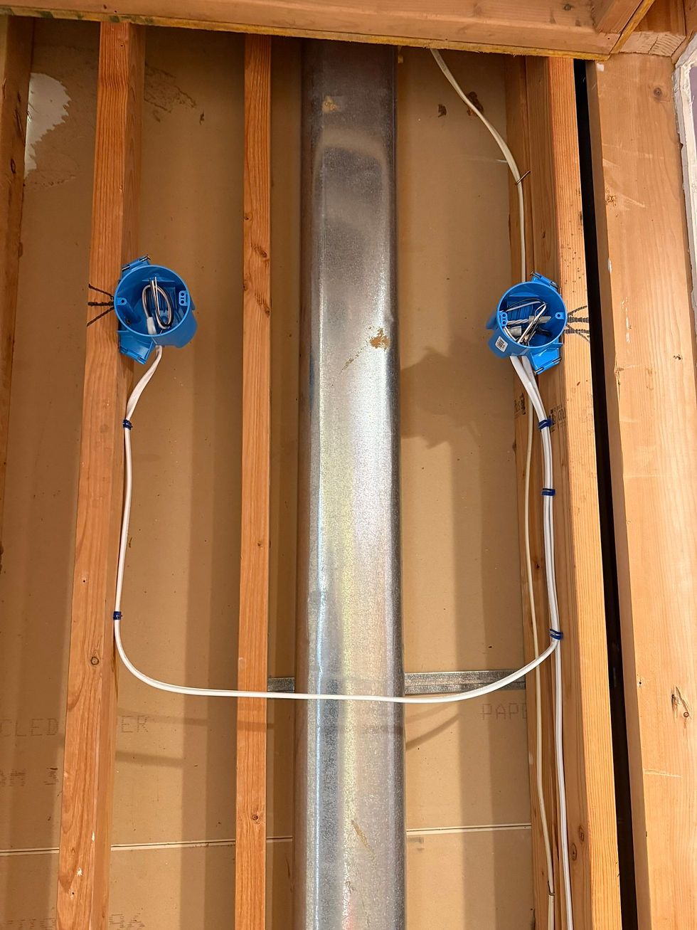 vanity lights wiring