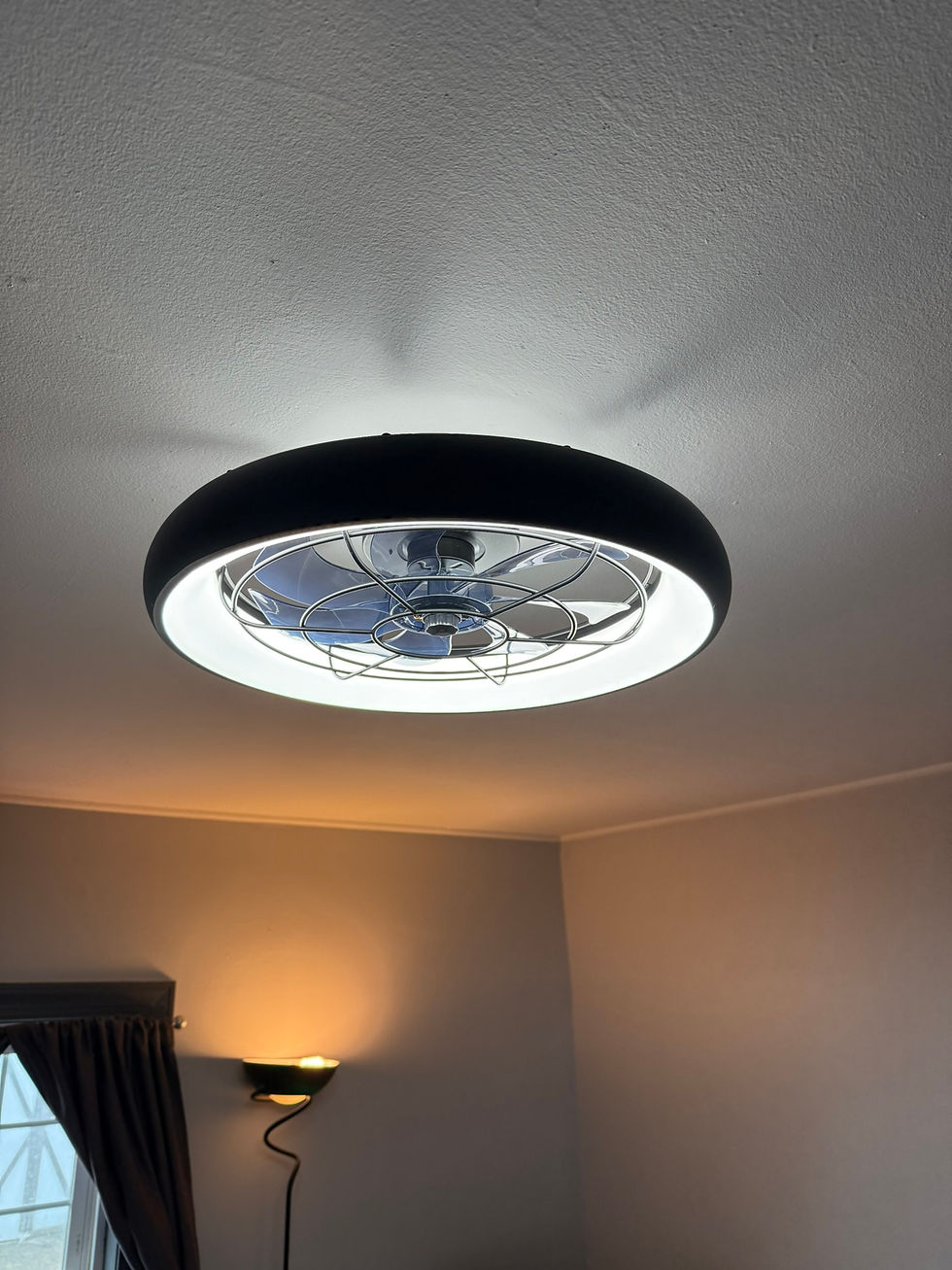 fancy lights installed