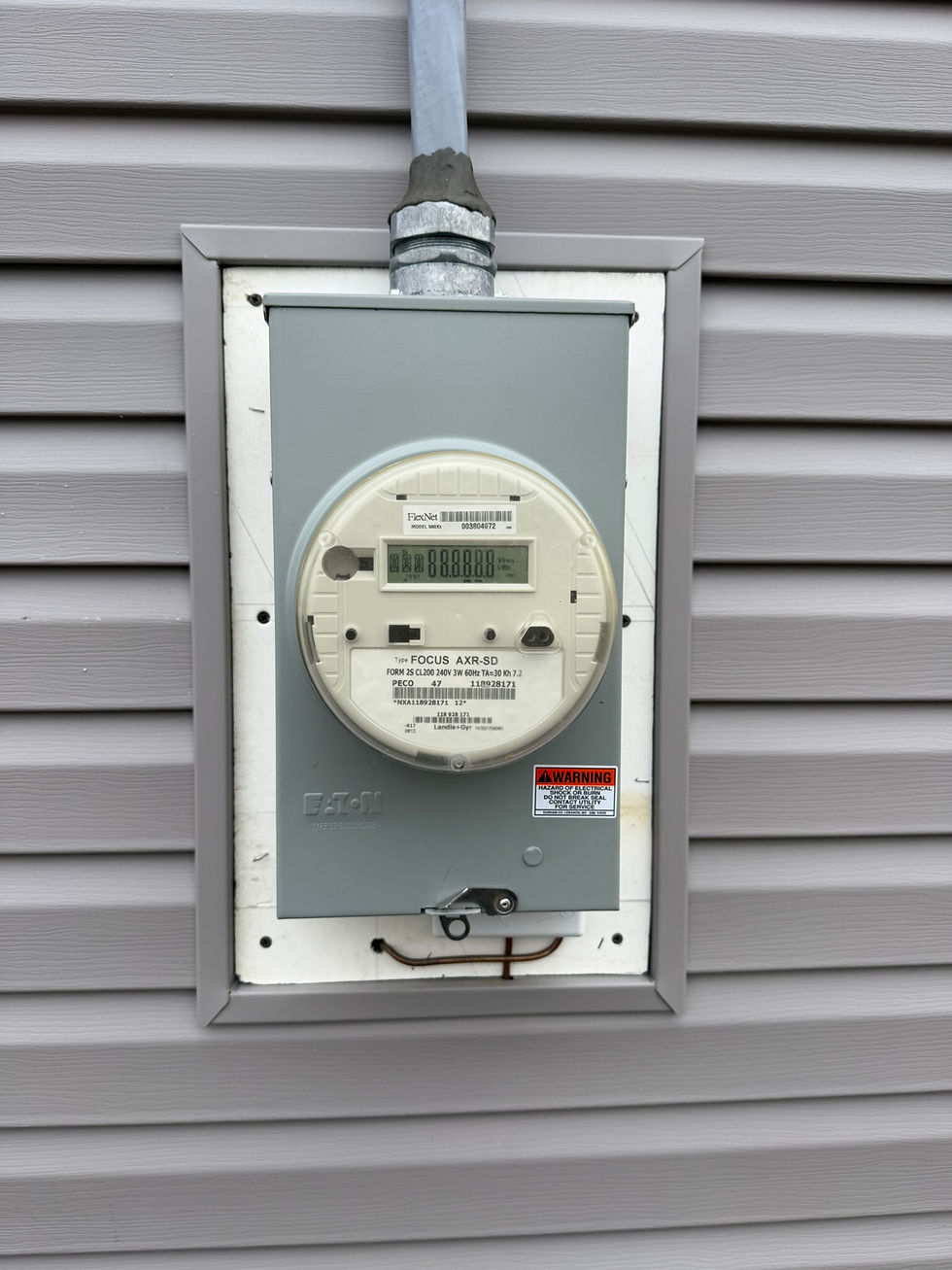 meter socket replaced
