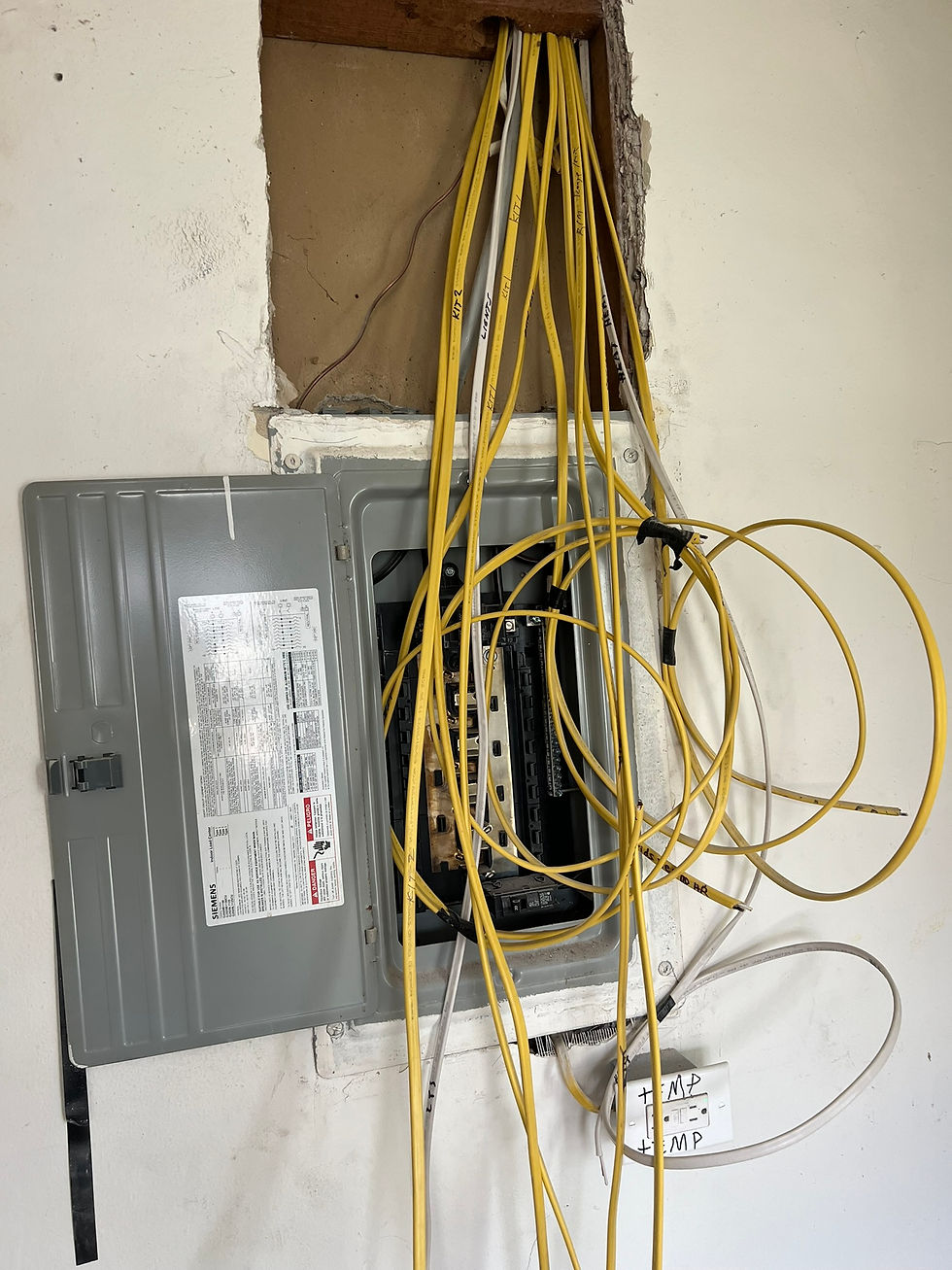 Panel upgrading