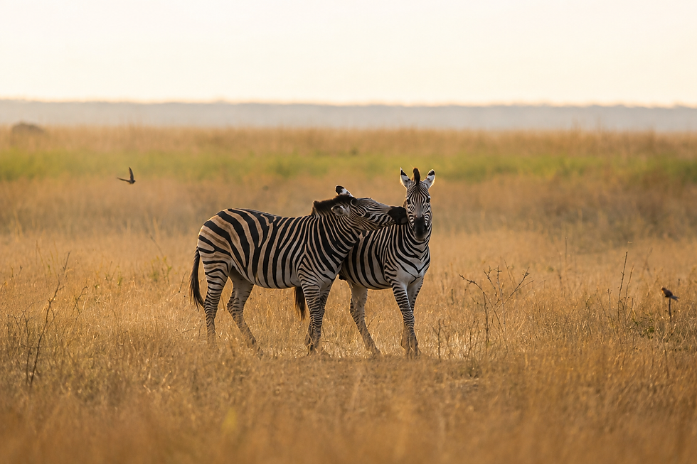 botswana-zebra-savannah-golden-light-safari