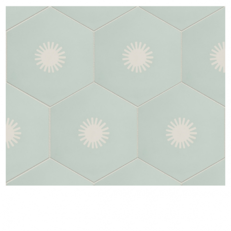 Thumbnail: Jigsaw Sun Encaustic By Neisha Crosland