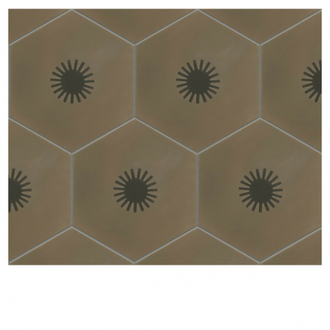 Thumbnail: Jigsaw Sun Encaustic By Neisha Crosland
