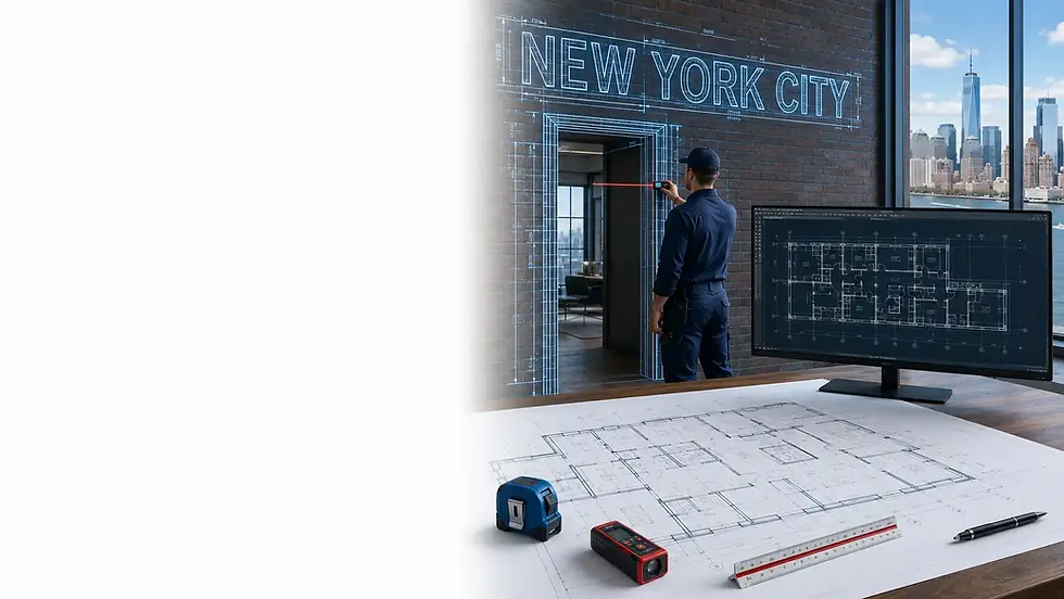 As-built CAD drafting services in New York City