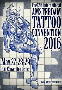 Poster Amsterdam Tattoo Convention 2016