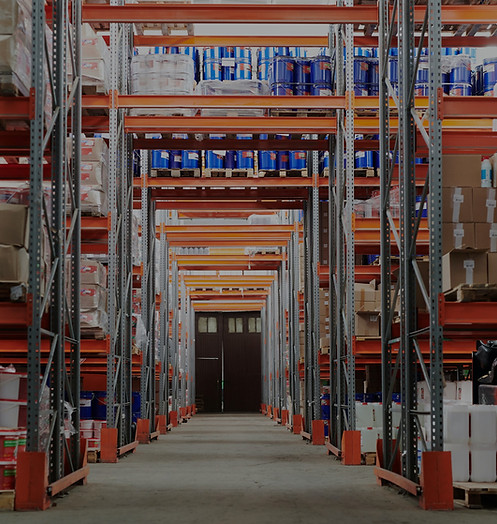 Pallet Racking with walk through