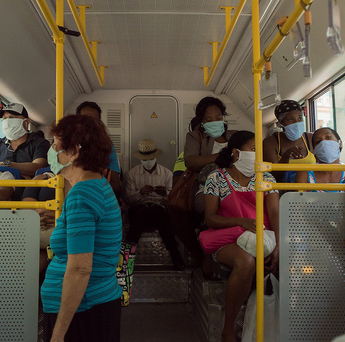 Covid19 Pandemia Cuba La Guagua 20 By Helman Avelle