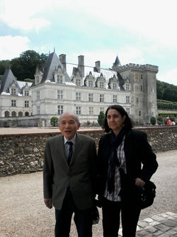 Avec l'artiste japonais K. Akagi 20160609_131744