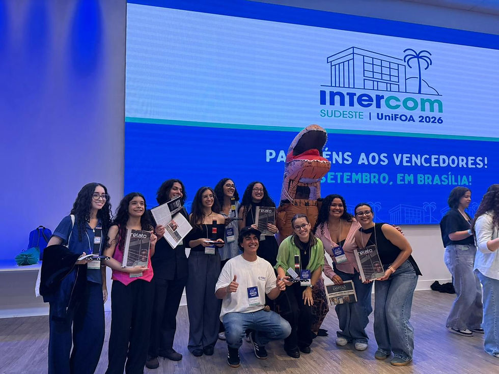 Estudantes de Jornalismo da UFOP participam do Intercom Sudeste 2026
