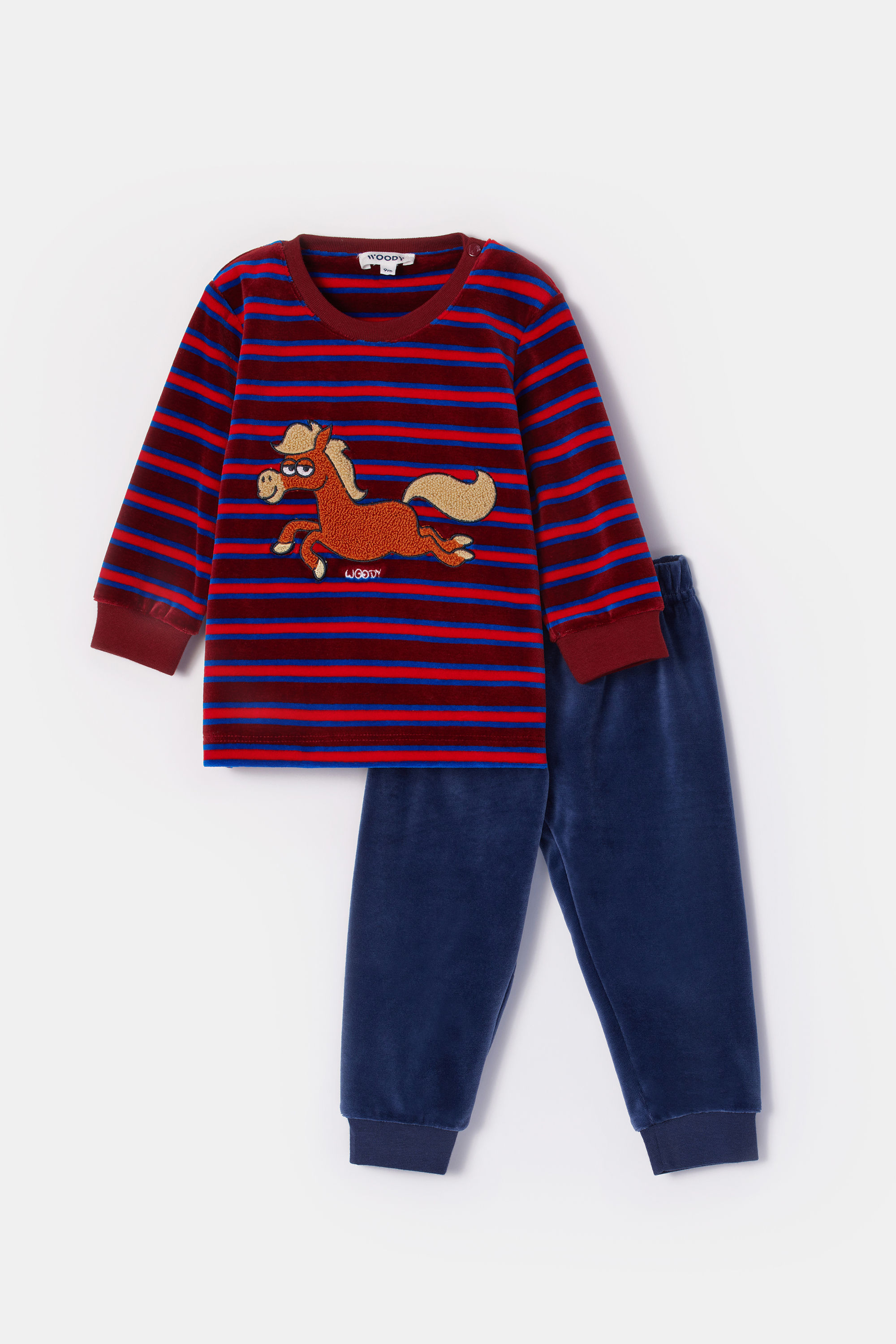 Woody pyjama velours