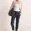Thumbnail: Broek met elastische tailleband d. blauw Cecil