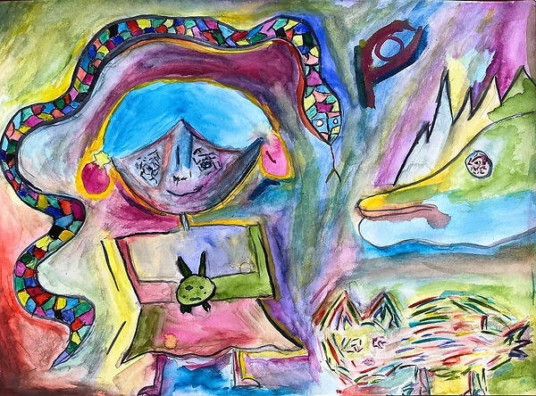 30 x 40 cm Watercoloron Paper, Taylan Yılmaz, 2021