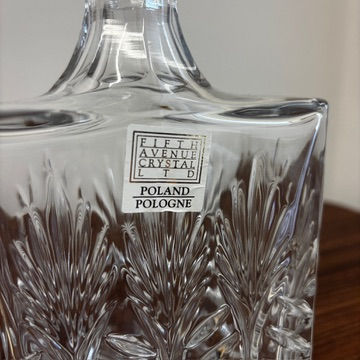 Thumbnail: Fifth Avenue Crystal Decanter